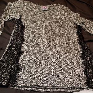 Lace lightweight sweater
